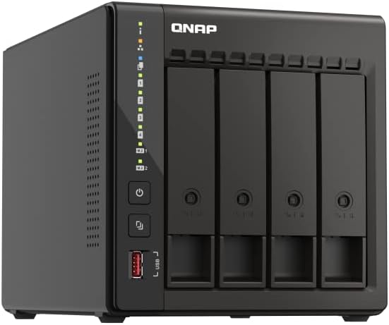 QNAP TS-453E-8G-US 4 BAY HIGH-PERFORMANCE DESKTOP