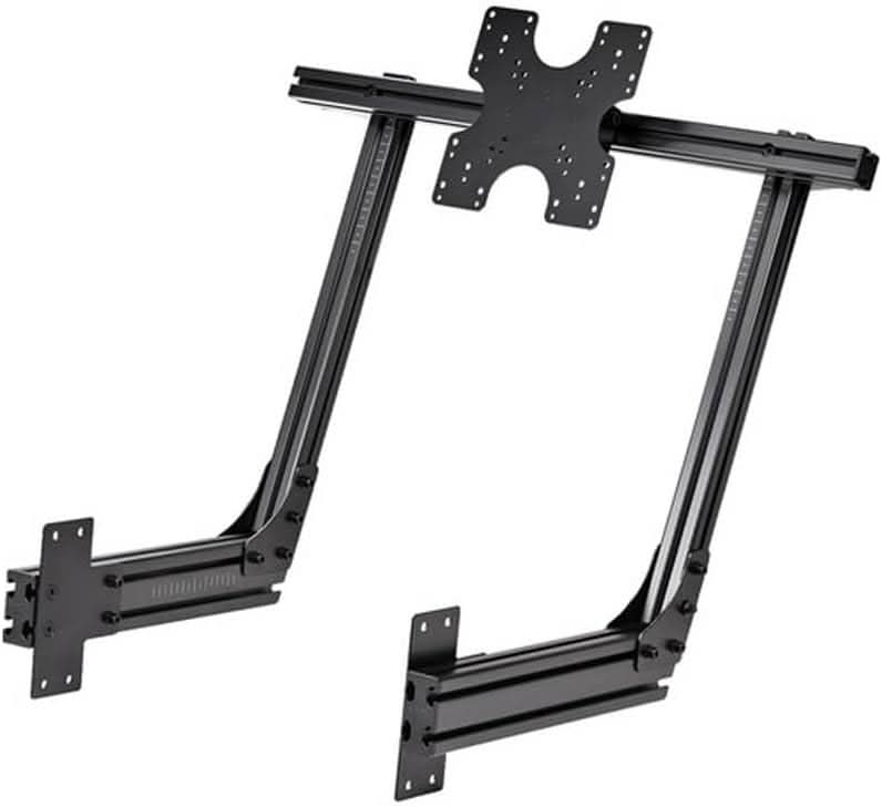 NEXT LEVEL RACING F-GT ELITE DIRECT MONITOR MOUNT - CARBON GREY (NLR-E014), BLACK