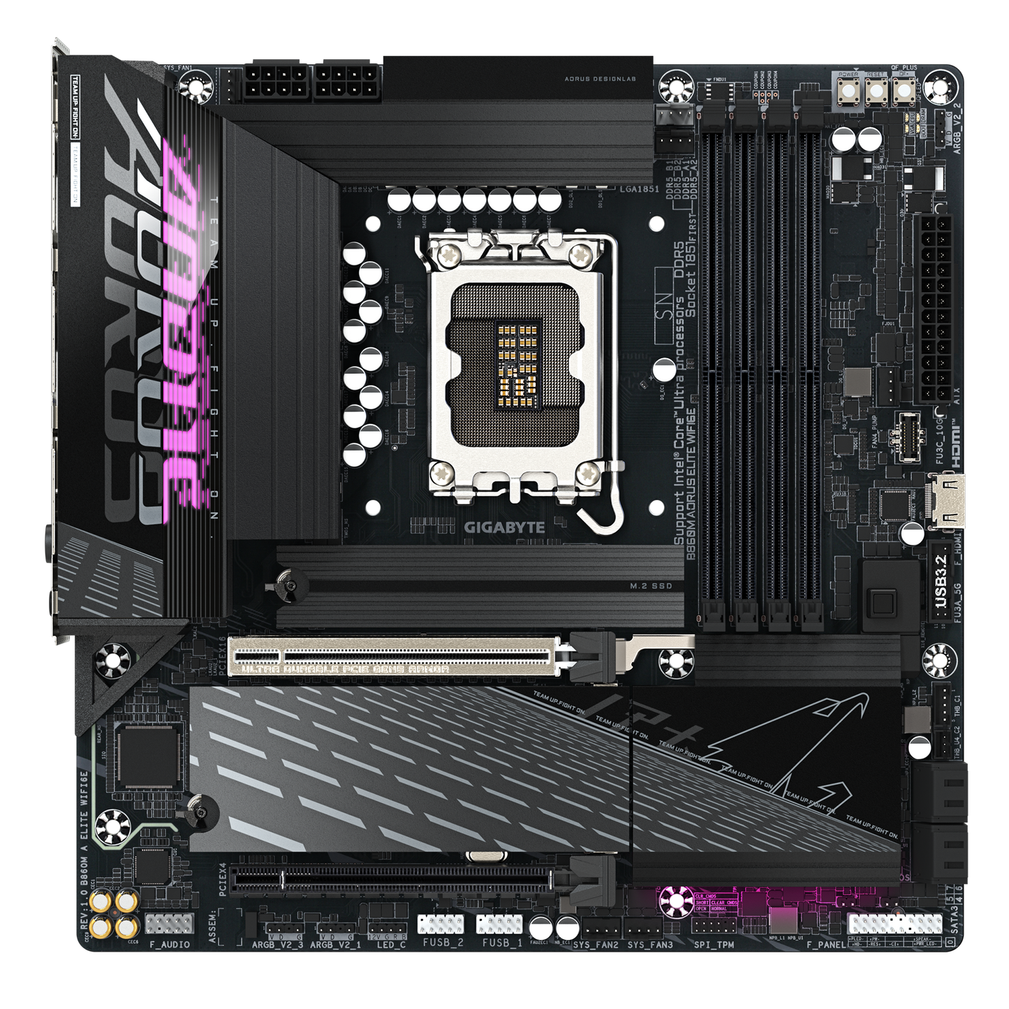 GIGABYTE B860M AORUS ELITE WIFI6E MOTHERBOARD