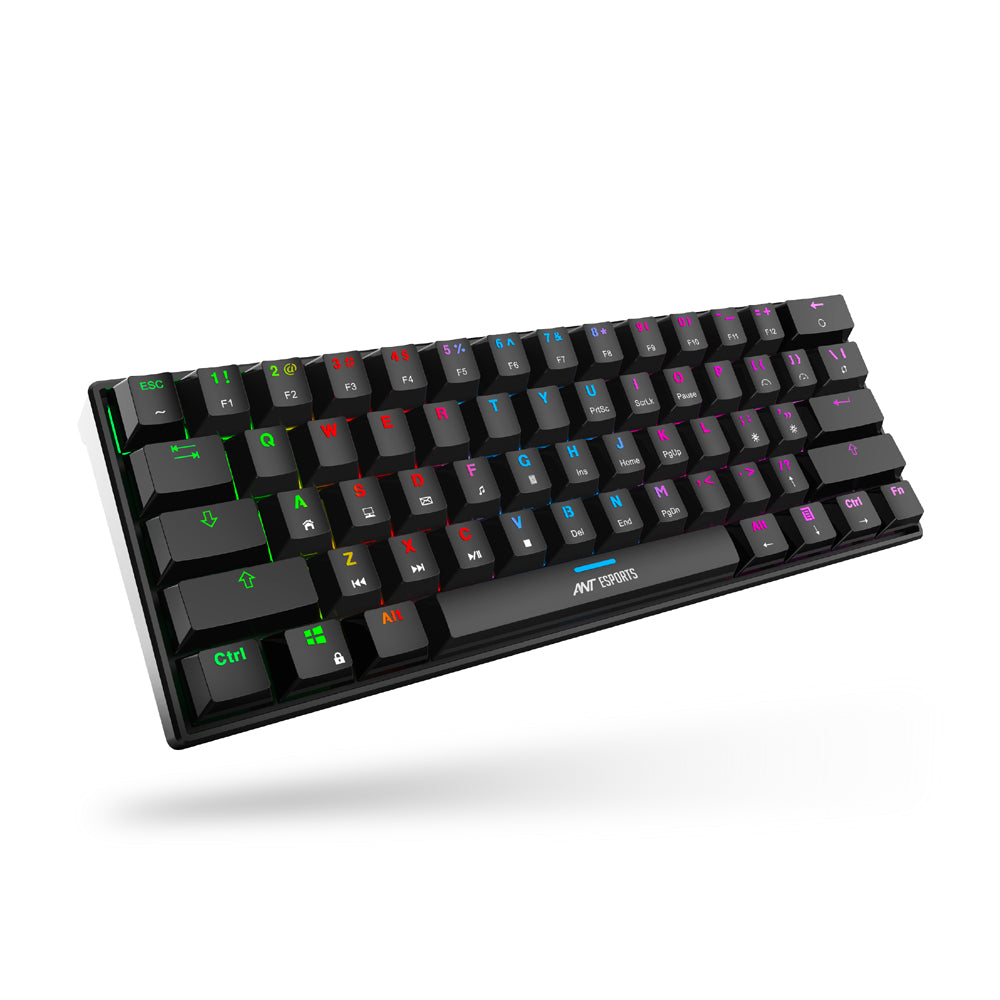 ANT ESPORTS MK1300 MINI MECHANICAL GAMING KEYBOARD (RED SWITCH) (R-41183733)