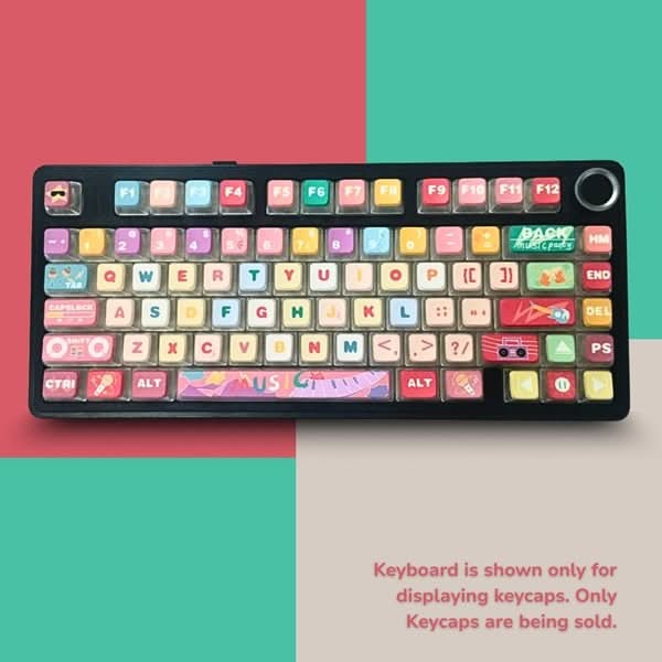 Aula Leobog PBT Pudding Keycaps 119 Qty Pudding keycaps Mixcolor (PdKMix)