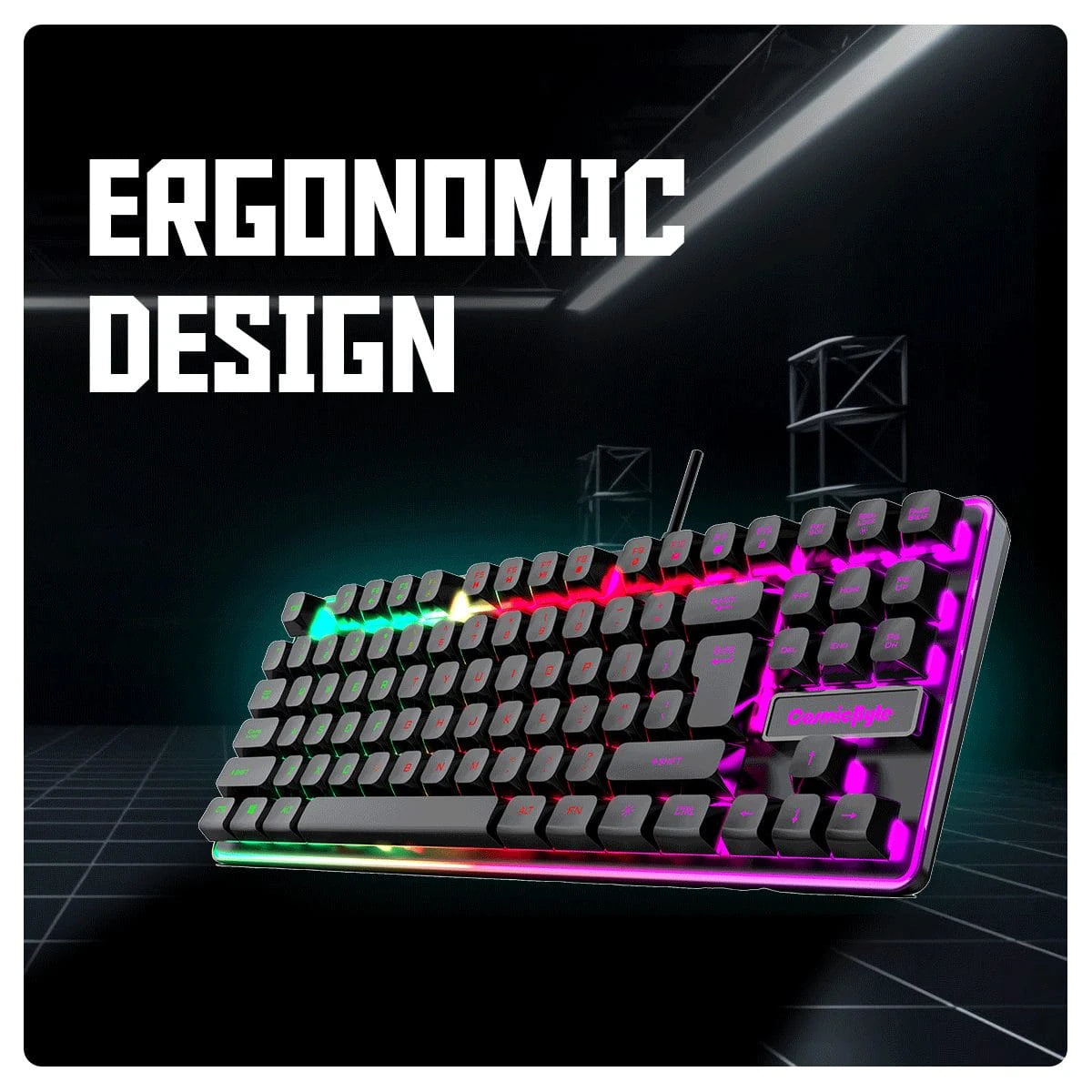 COSMIC BYTE CB-GK-20STYX (BLACK) GAMING KEYBOARD