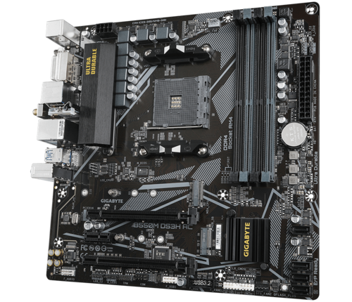 GIGABYTE GA-B550M-DS3H AC AMD AM4 MOTHERBOARD