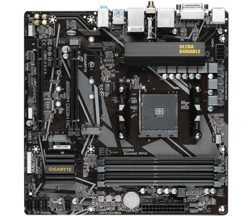 GIGABYTE GA-B550M-DS3H AC AMD AM4 MOTHERBOARD