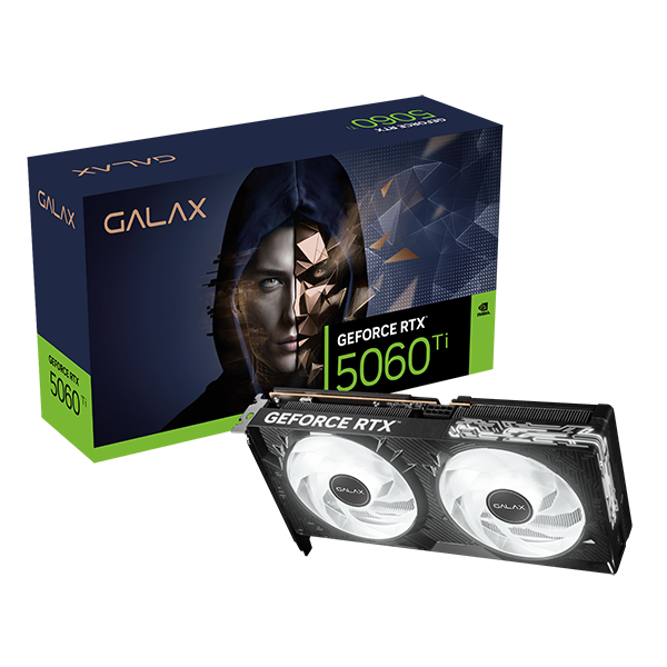 GALAX GeForce RTX 5060 Ti 1-Click OC 8GB GDDR7 Graphics Card