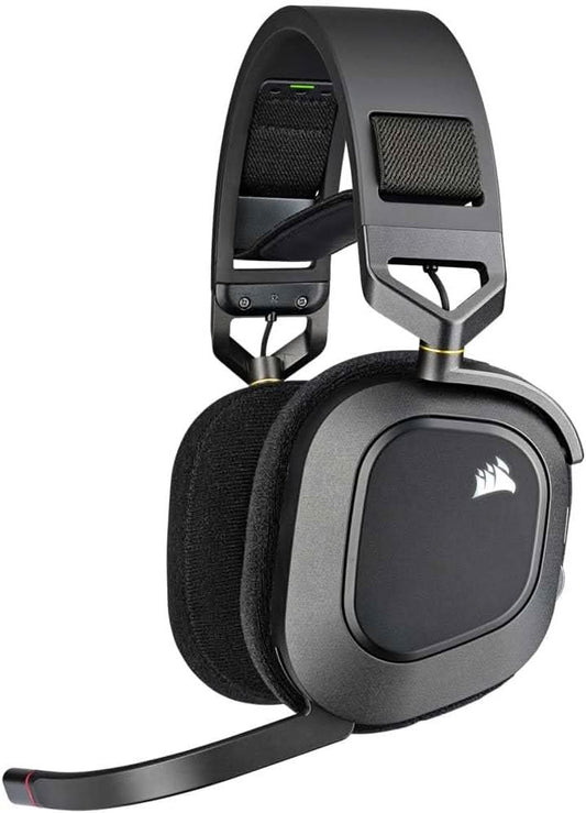 CORSAIR HS80 RGB WIRELESS HEADSET CARBON