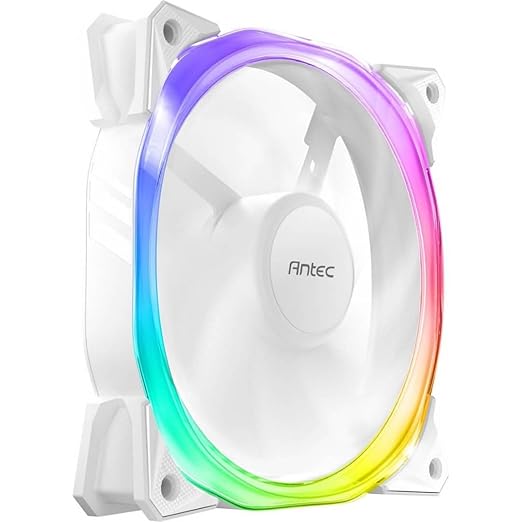 ANTEC FUSION 120 ARGB WHITE - 120MM ARGB CABINET FAN (SINGLE PACK)