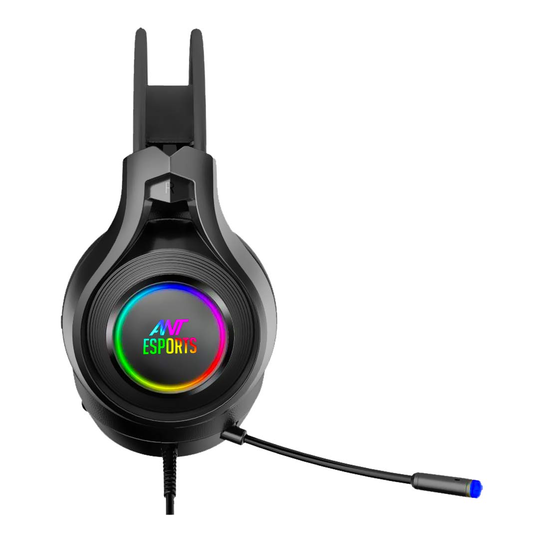 ANT ESPORTS H570 USB 7.1 SURROUND SOUND WIRED GAMING HEADSET- BLACK