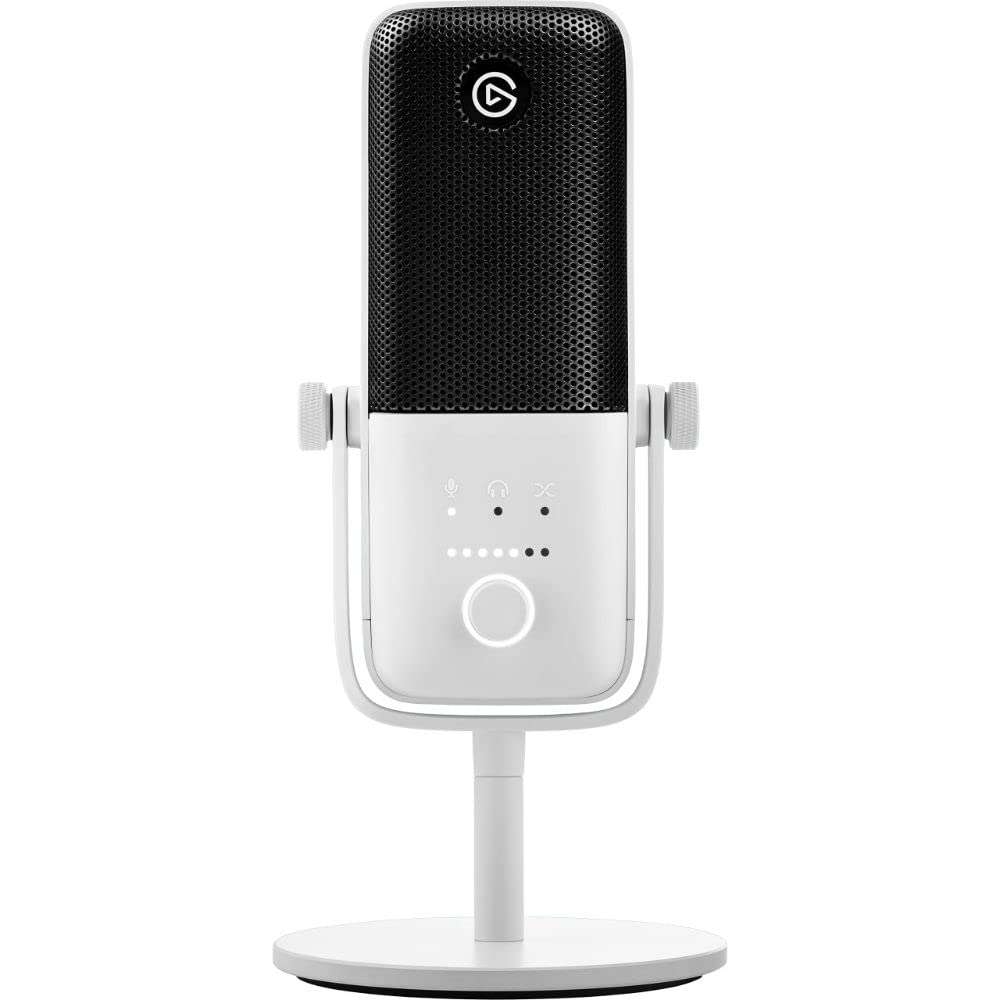 ELGATO WAVE:3 WHITE - PREMIUM STUDIO QUALITY USB CONDENSER MICROPHONE