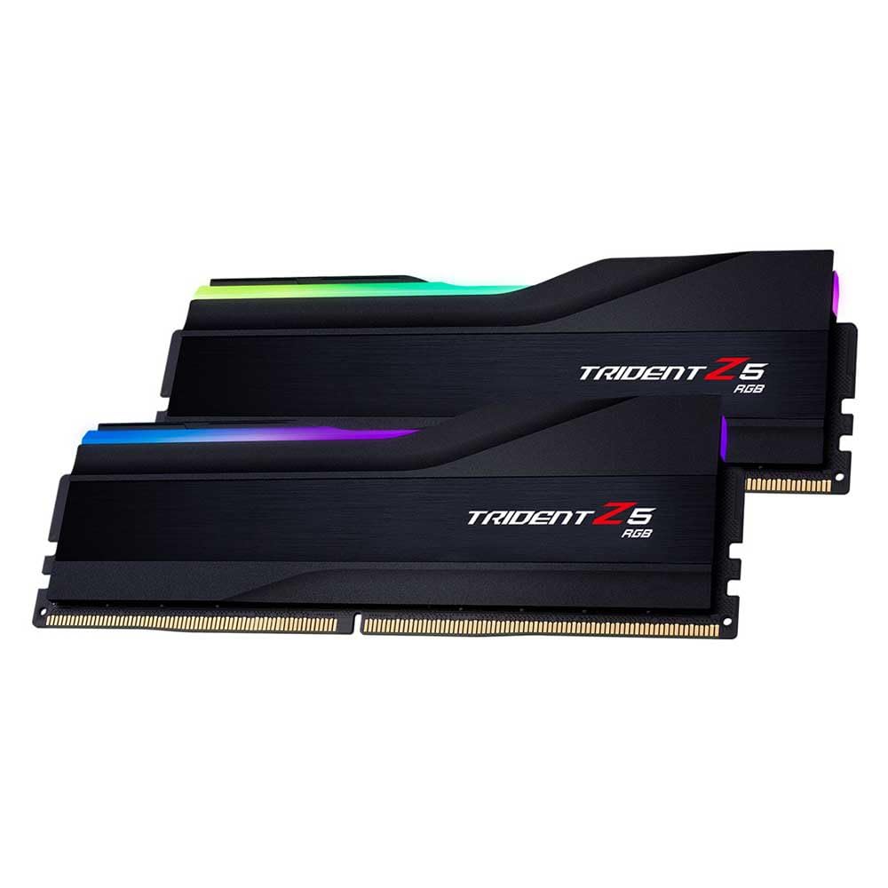 GSKILL TRIDENT Z5 RGB 64GB (2 X 32GB) DDR5 6000 MHZ CL30-40-40-96 RAM - F5-6000J3040G32GX2-TZ5RK