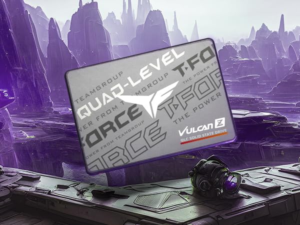 TEAMGROUP T-FORCE VULCAN Z QLC 4TB INTERNAL SSD