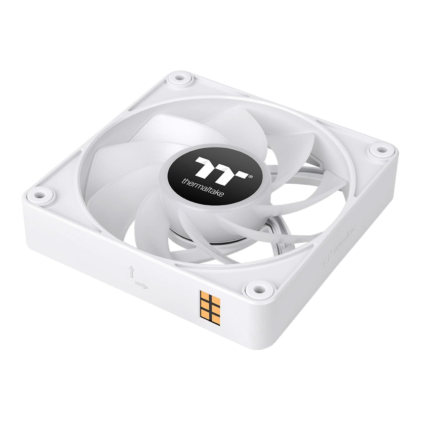 THERMALTAKE CT120 EX ARGB REVERSE PC COOLING FAN WHITE (3-FAN PACK), CL-F194-PL12SW-A