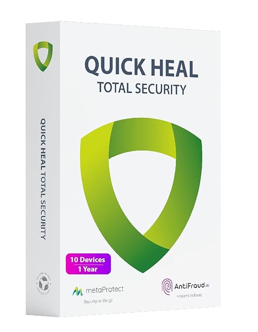 QUICK HEAL TOTAL SECURITY 10 USERS 1 YEAR EMAIL DELIVERY IN 2HRS