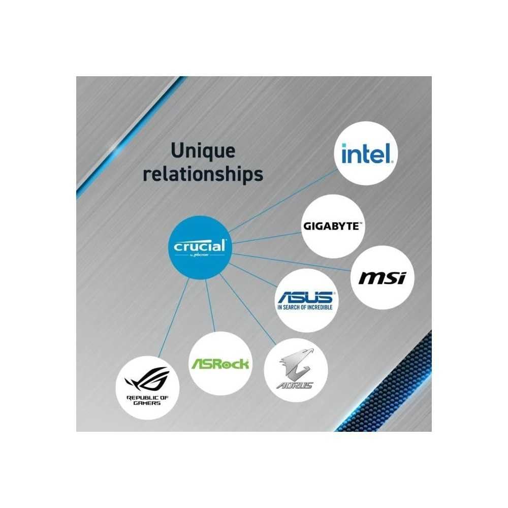 CRUCIAL PRO 16GB DDR4-3200 UDIMM CL22 RAM CP16G4DFRA32A