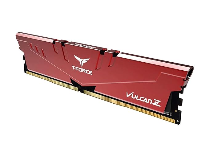TEAMGROUP T-FORCE VULCAN Z 8GB (8GBX1) DDR4 3600MHZ RED
