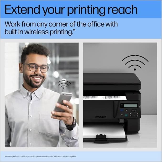 HP LaserJet Pro M126nw All-in-One B&W Printer
