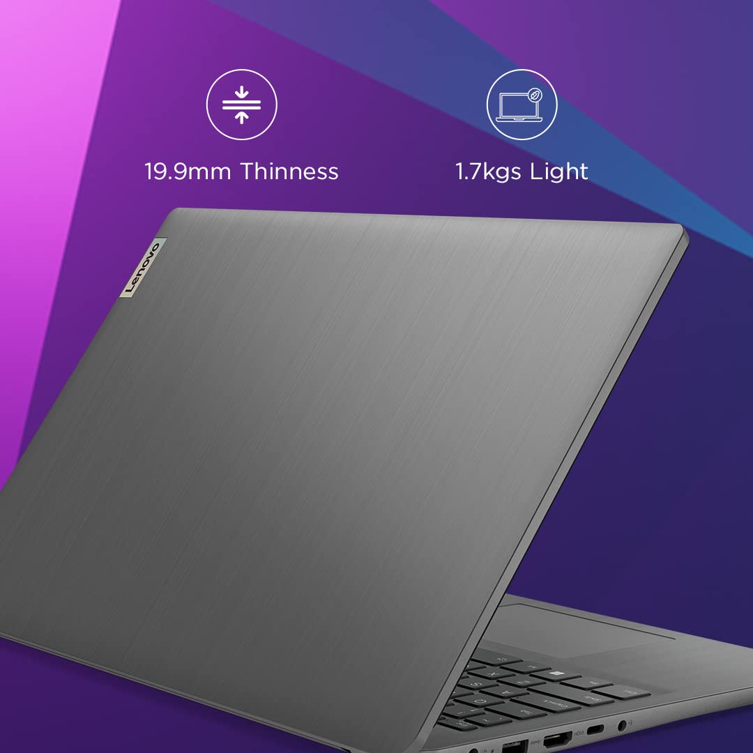LENOVO IDEAPAD 3 12TH GEN INTEL CORE I3-1215U 15.6 INCH (39.65CM) FHD THIN & LIGHT LAPTOP (8GB/512GB SSD/WINDOWS 11/OFFICE 2021/BACKLIT KB/1YR ADP FREE/3MONTHS GAME PASS/GREY/1.63KG), 82RK017PIN