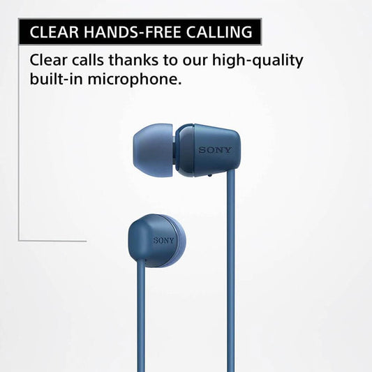 SONY WI-C100/CZ TAUPE WIRELESS HEADPHONES