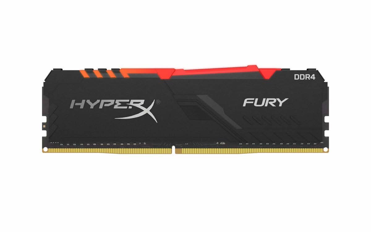 KINGSTON HYPERX FURY 8GB 3000 MHZ DDR4 RGB DESKTOP RAM