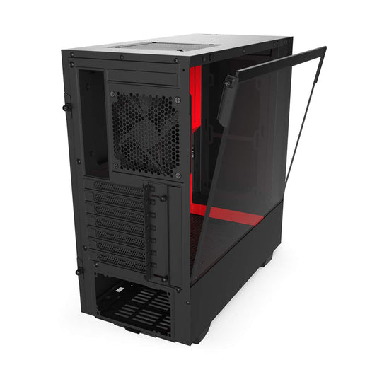 CABINET-NZXT-H510-BLACK-RED