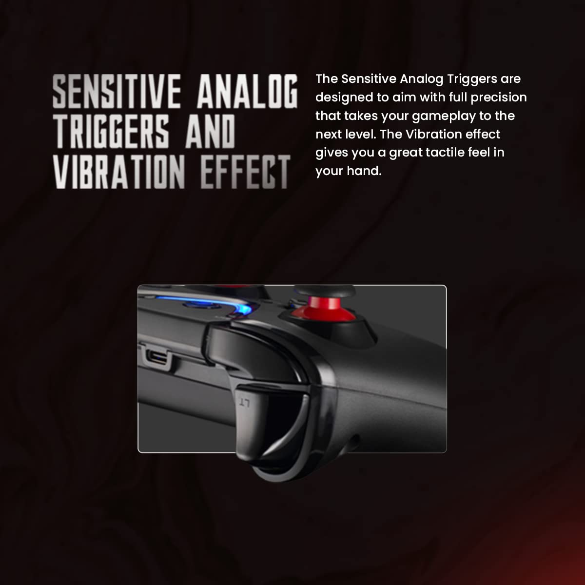 COSMIC BYTE ARES WIRELESS (BLACK) GAMEPAD