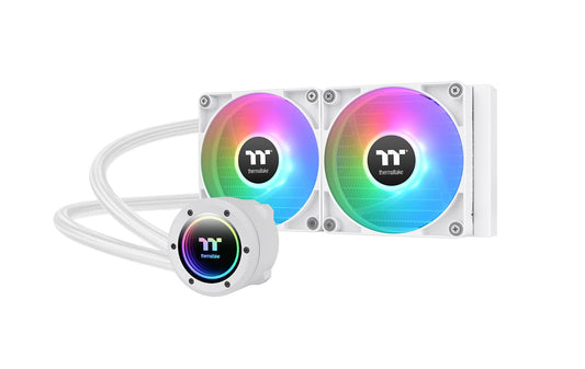 THERMALTAKE TH240 V2 ARGB SYNC ALL-IN-ONE LIQUID COOLER - SNOW EDITION CL-W364-PL12SW-A