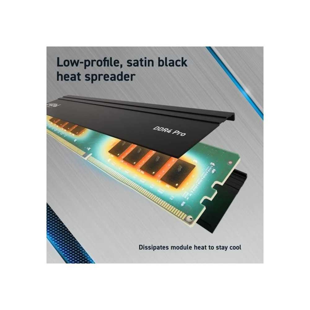 CRUCIAL PRO 16GB DDR4-3200 UDIMM CL22 RAM CP16G4DFRA32A