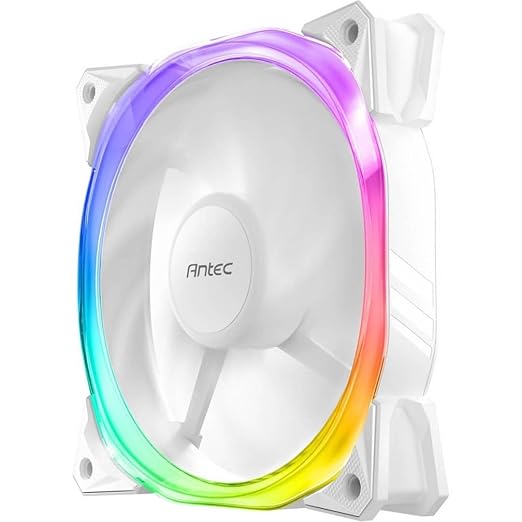 ANTEC FUSION 120 ARGB WHITE - 120MM ARGB CABINET FAN (SINGLE PACK)