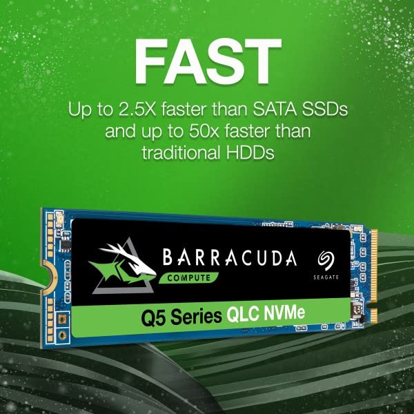 SEAGATE 500GB INTERNAL M.2 NVME SSD ZP500CV3A001