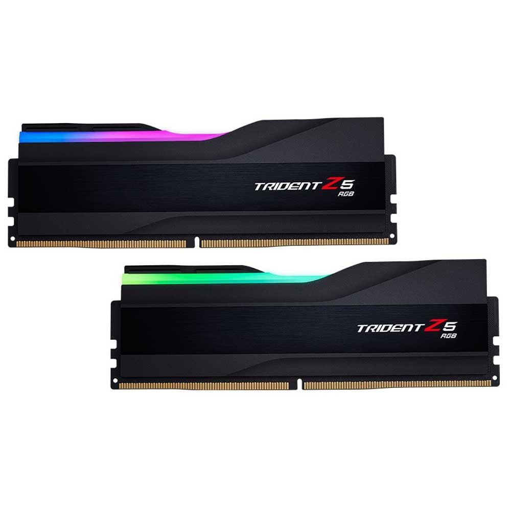 GSKILL TRIDENT Z5 RGB 64GB (2 X 32GB) DDR5 6000 MHZ CL30-40-40-96 RAM - F5-6000J3040G32GX2-TZ5RK