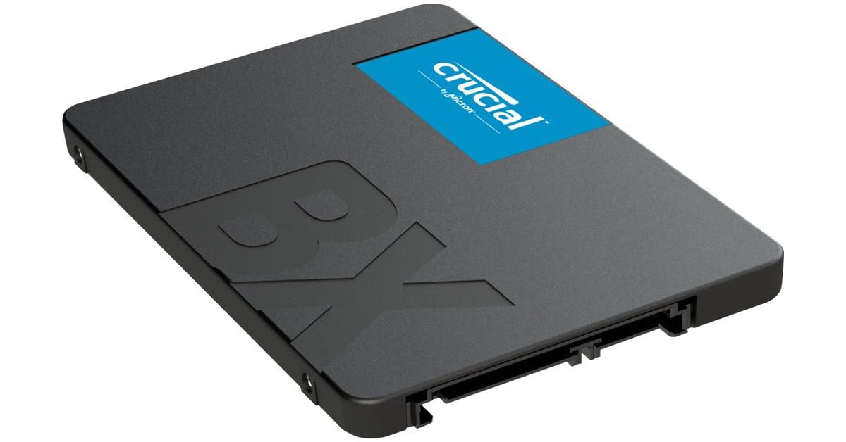 CRUCIAL BX500 500GB SATA 2.5-INCH SSD CT500BX500SSD1