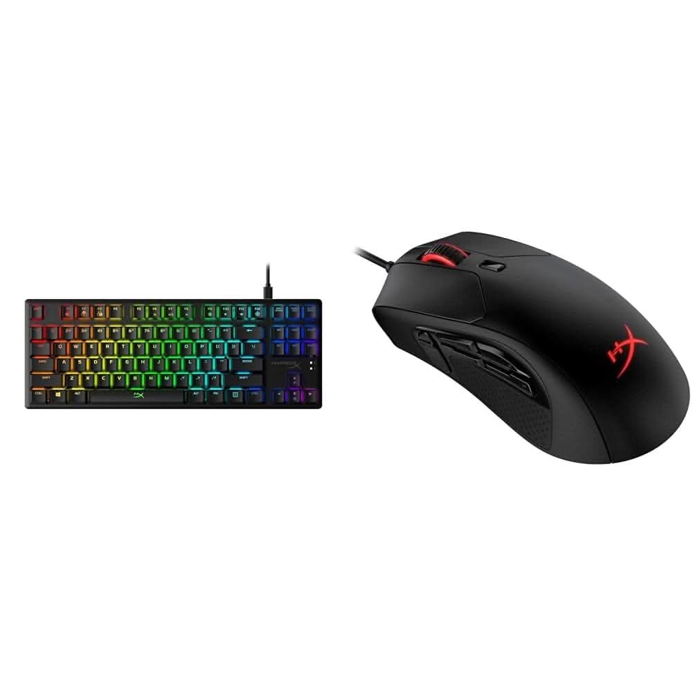 HYPERX ALLOY ORIGINS CORE TENKEYLESS MECHANICAL GAMING USB KEYBOARD (HX-KB7AQX-US)