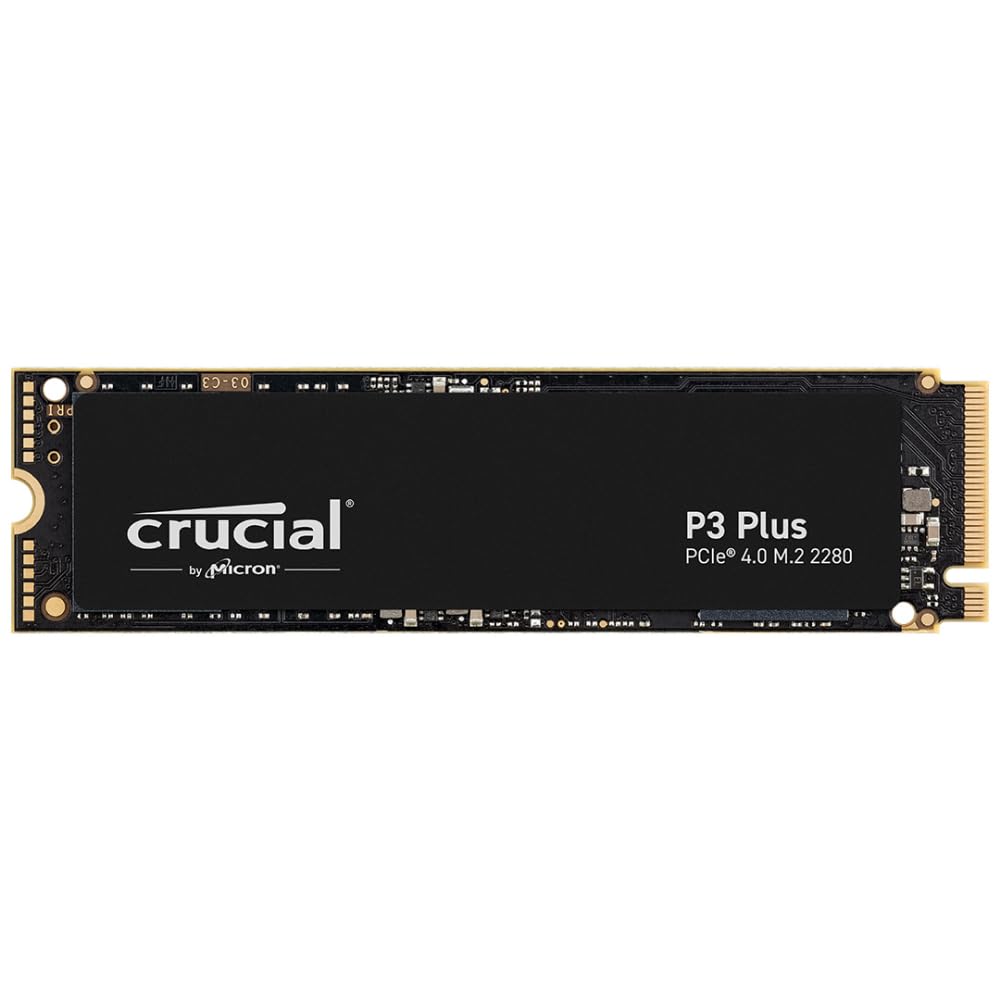 CRUCIAL P3 PLUS 1TB M.2 NVME PCIE GEN 4.0 INTERNAL SSD (CT1000P3PSSD8)