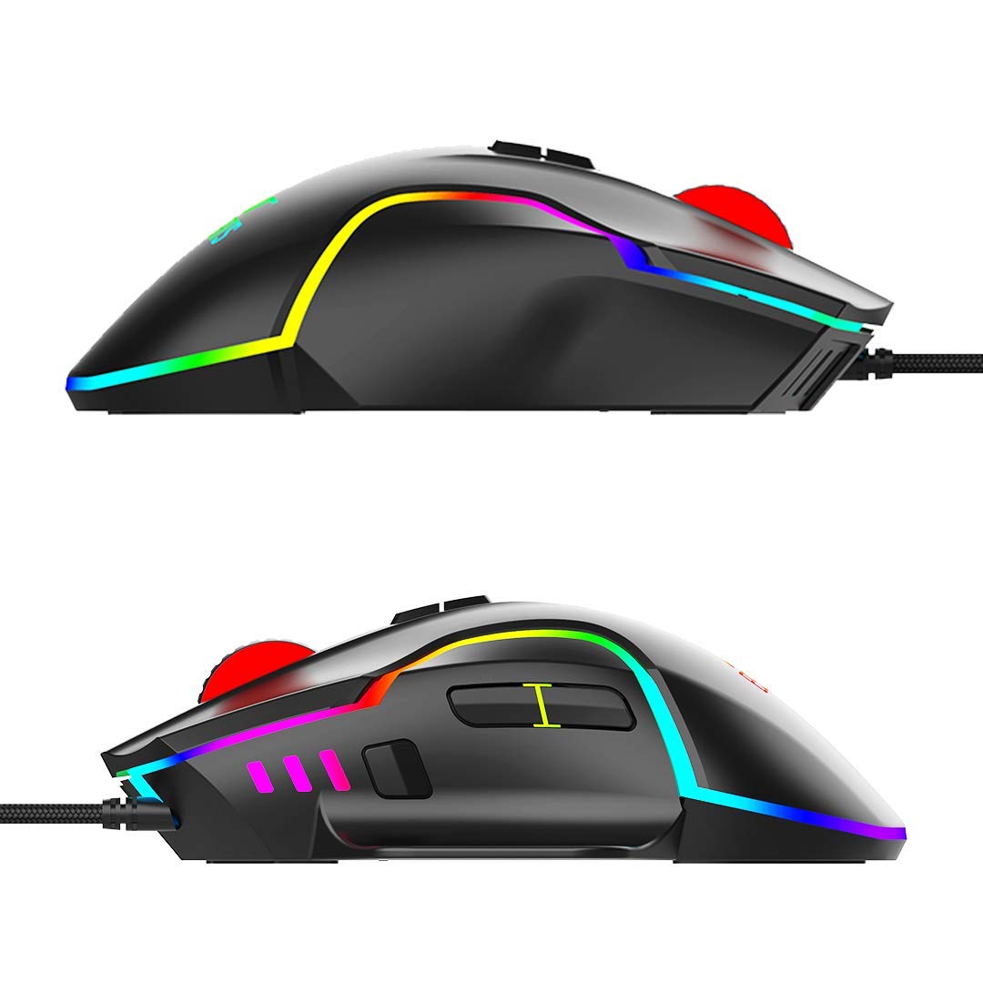 ANT ESPORTS GM320 RGB WIRED OPTICAL GAMING MOUSE -BLACK