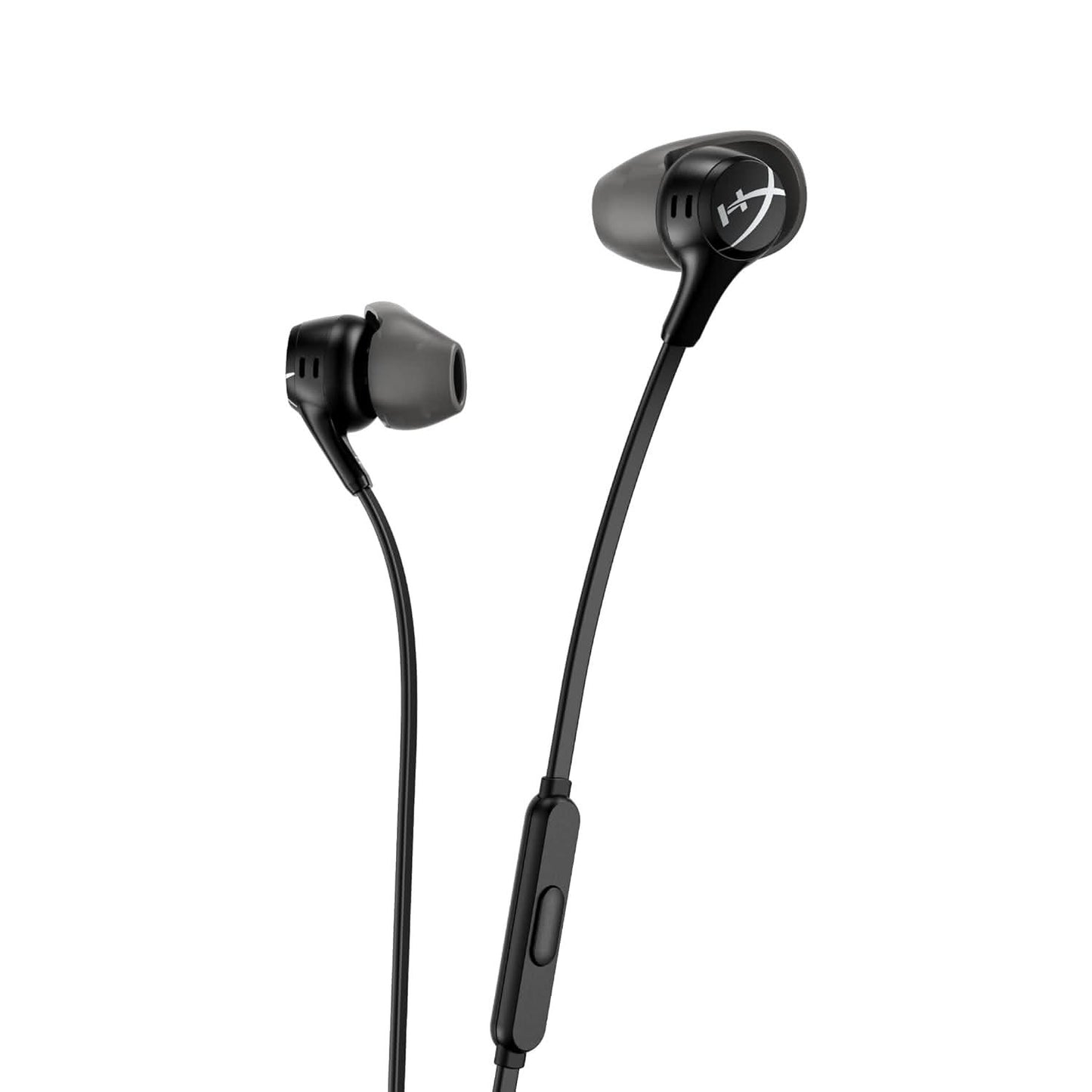 HYPERX CLOUD EARBUDS II GAMING EARBUDS WITH MIC-BLACK (70N24AA),IN-EAR,WIRED