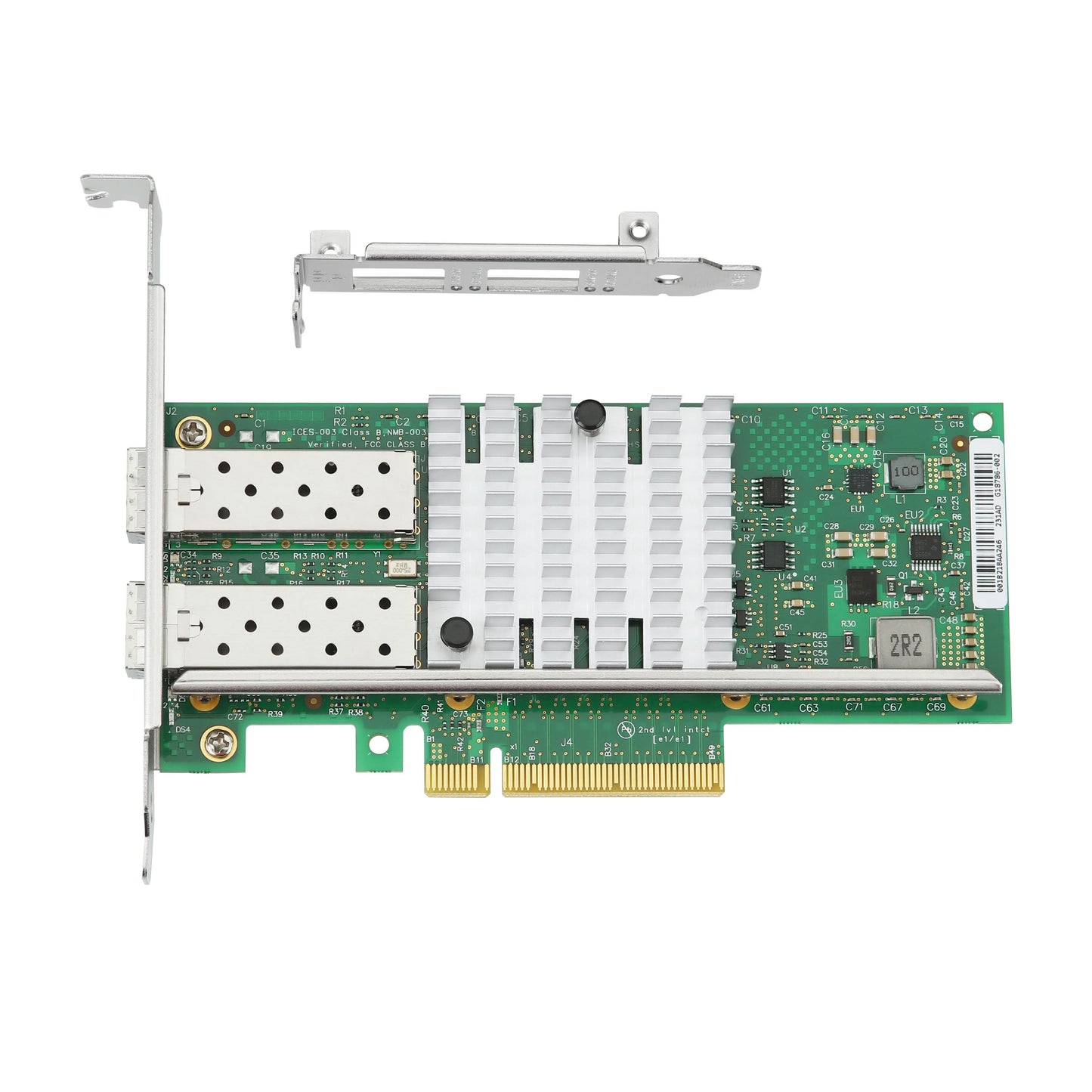 S-Tech PCIe 10GbE Dual Port SFP+ Ethernet Network Card – Intel X520
