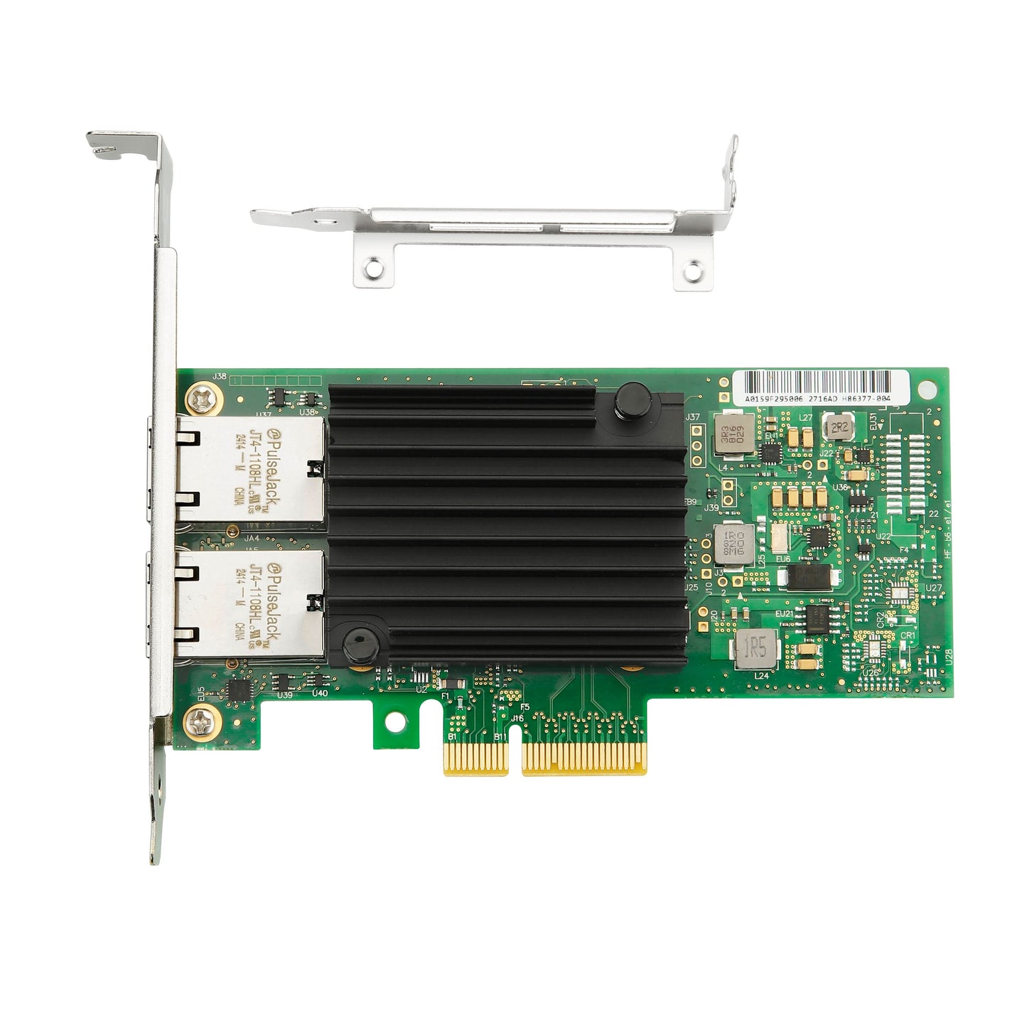 S-Tech PCIe 10GbE Dual Port RJ45 Ethernet Network Card – Intel X550