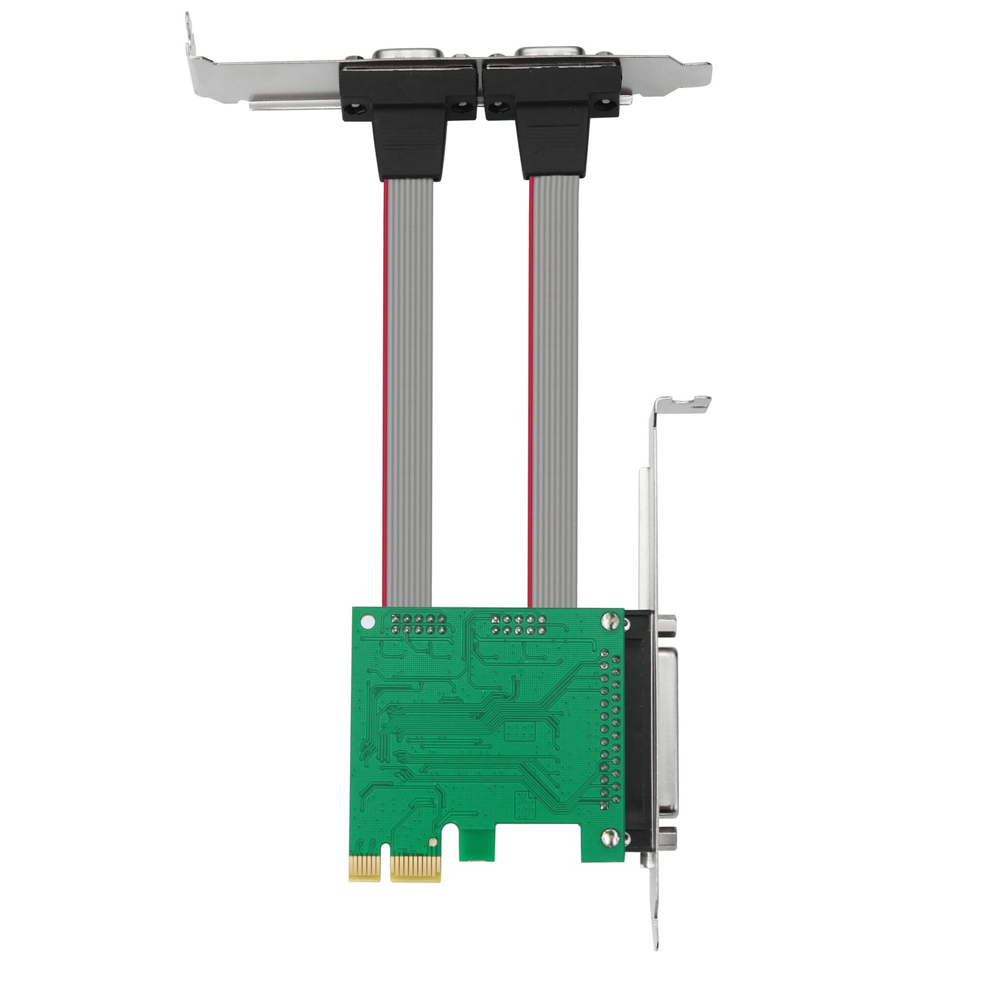 S-Tech PCIe 2-Port RS-232 Serial + 1-Port Parallel LPT Card