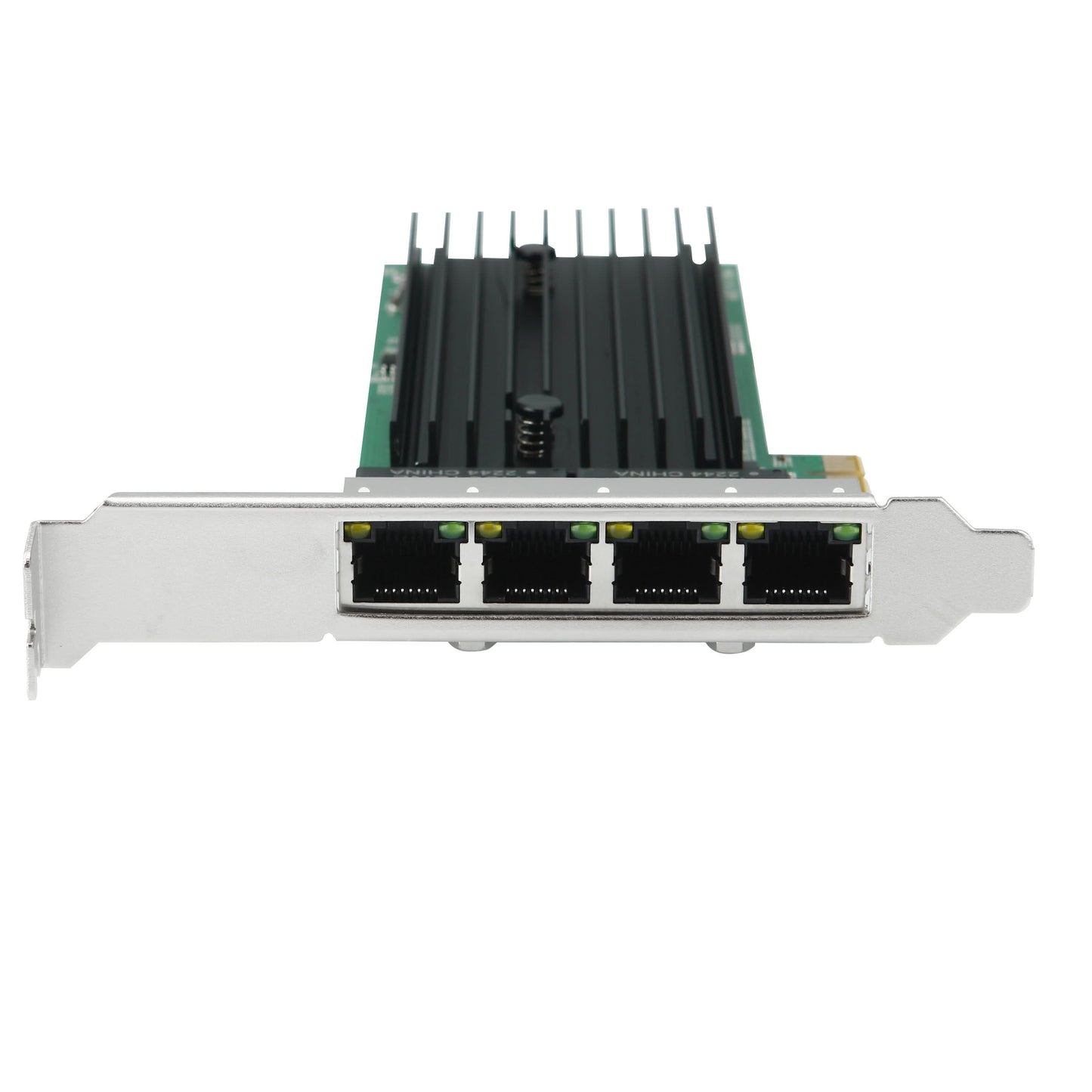 S-Tech PCIe Gigabit Ethernet Network Card – Quad Port RJ45 – Intel 82576