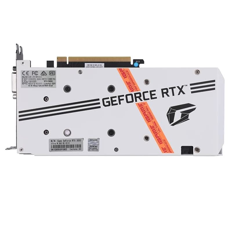 GRAPHIC-CARD-8-GB-COLORFUL-RTX-3050-IGAME-ULTRA-OC-DUO-WHITE