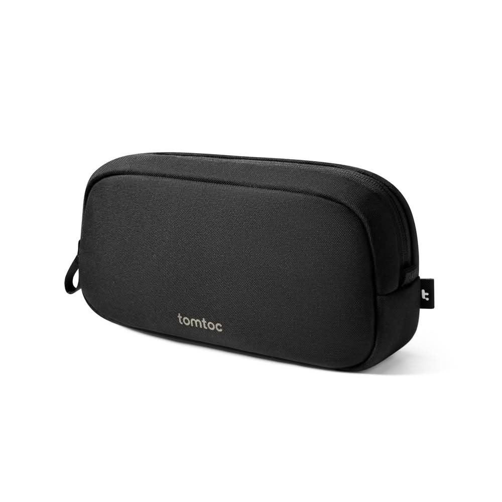 TOMTOC LIGHT-T12 ELECTRONIC ACCESSORY POUCH 1L-BLACK