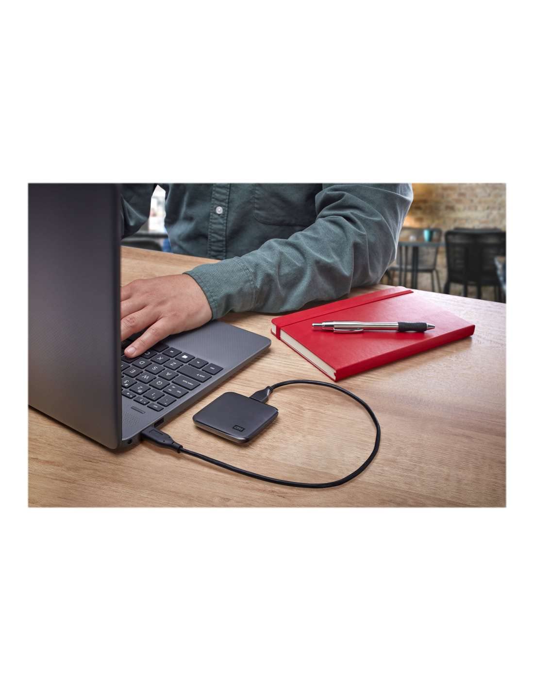 WESTERN DIGITAL 1TB ELEMENTS PORTABLE SSD,(BAYN0010BBK-WESN)