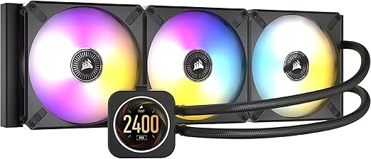 CORSAIR ICUE H170I ELITE LCD DISPLAY LIQUID CPU COOLER