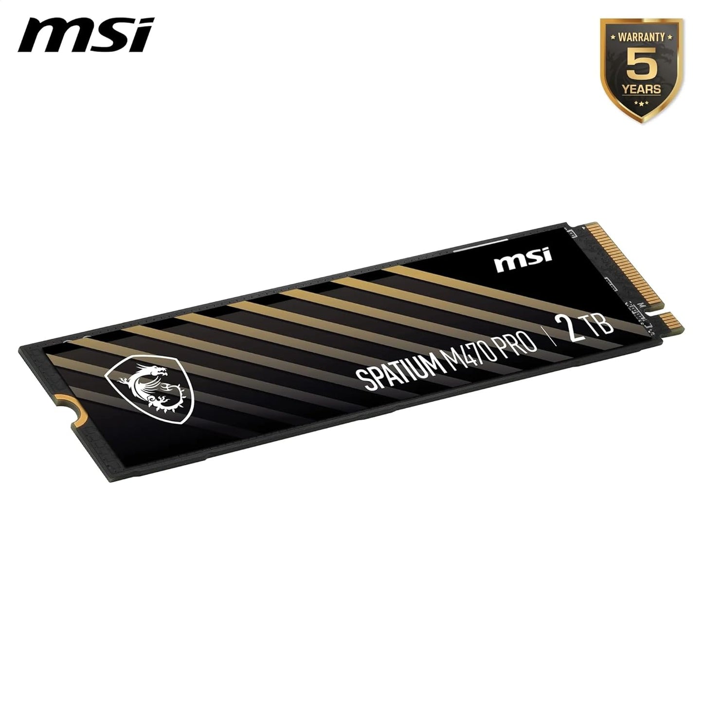 MSI SPATIUM M470 PRO SSD 2 TB INTERNAL M.2 2280 PCIE 4.0 X4 S78-440Q990-P83