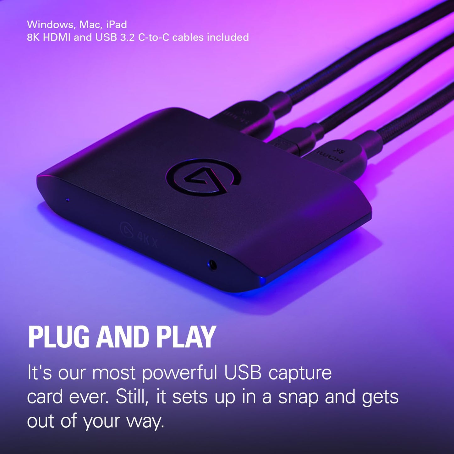 ELGATO 4K X CAPTURE CARD 10GBH9901