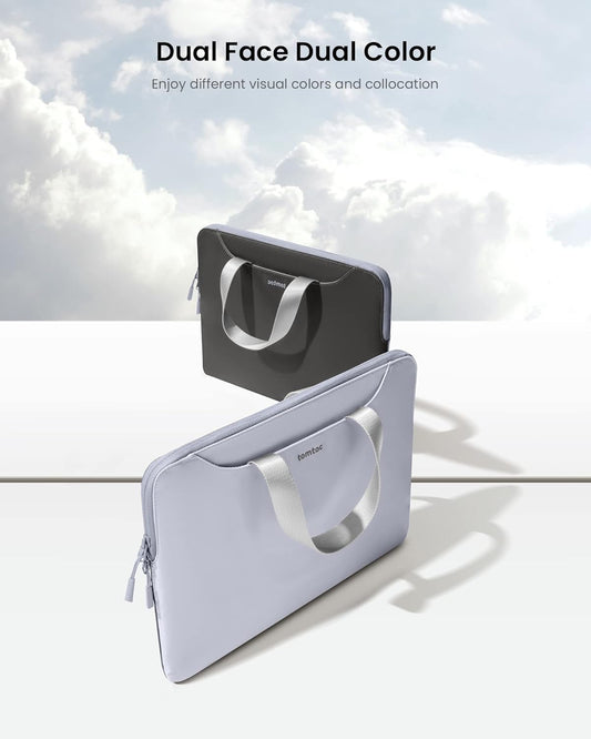 TOMTOC THEHER-A21 LAPTOP HANDBAG 13.5-14 INCH-BLUE