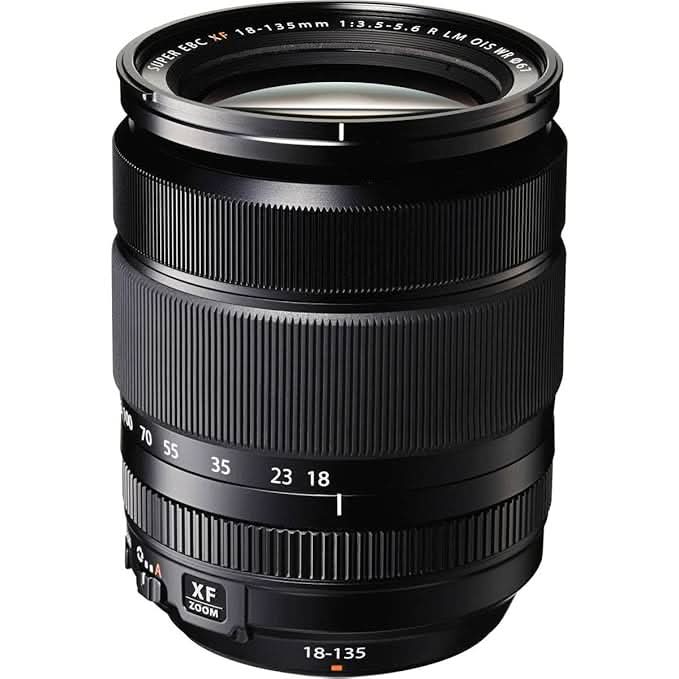 FUJIFILM FUJINON XF 18-135MM F3.5-5.6 R LM OIS WR ZOOM LENS - BLACK (LINEAR MOTOR, OPTICAL IMAGE STABILIZATION, WEATHER RESISTANCE)