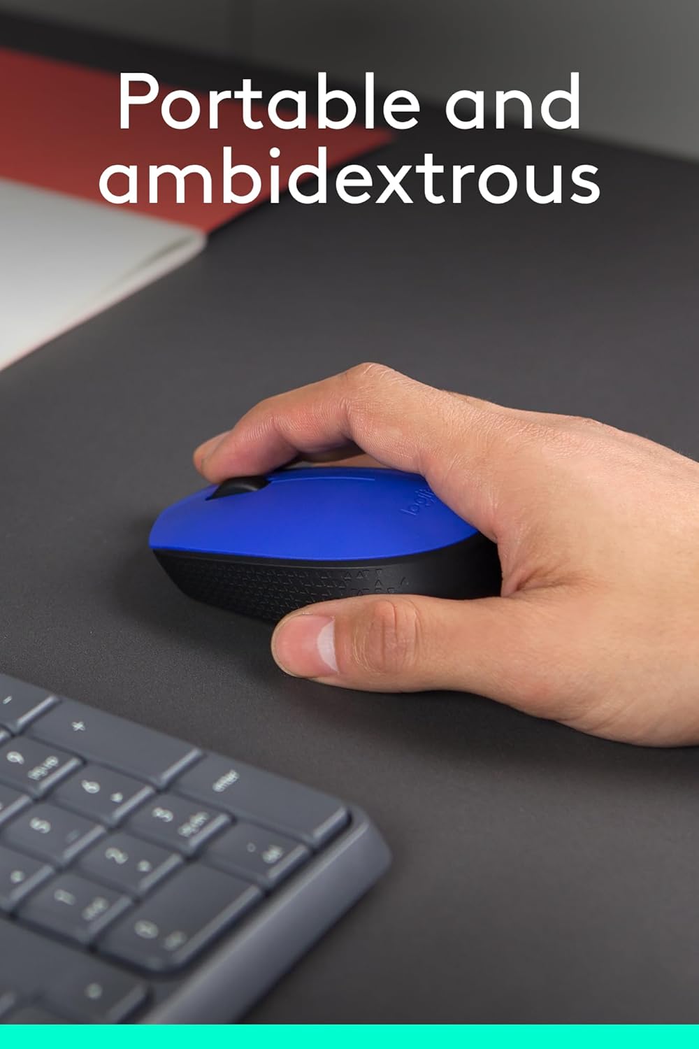 LOGITECH WIRELESS MOUSE M171 BLUE
