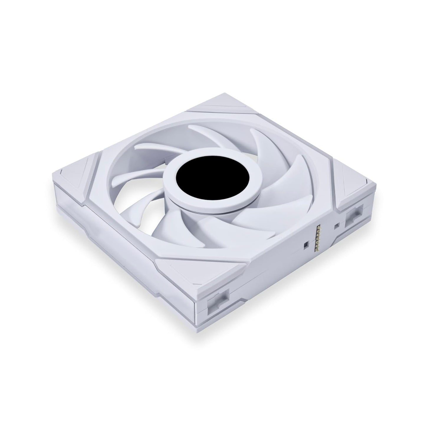 LIAN LI UNI FAN TL LCD ARGB WHITE 120MM CABINET FAN (TRIPLE PACK)