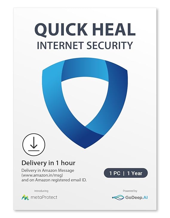 QUICK HEAL INTERNET SECURITY ESSENTIALS 1USER EMAIL DELIVERY IN 2HRS